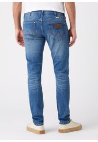 Wrangler - WRANGLER BRYSON MĘSKIE SPODNIE JEANSOWE MID INDIGO W14XCS30M #4