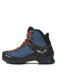 Salewa Trekkingi Ms Mtn Trainer Mid Gtx GORE-TEX 63458-8669 Granatowy. Kolor: niebieski. Materiał: zamsz, skóra. Technologia: Gore-Tex. Sport: turystyka piesza #3