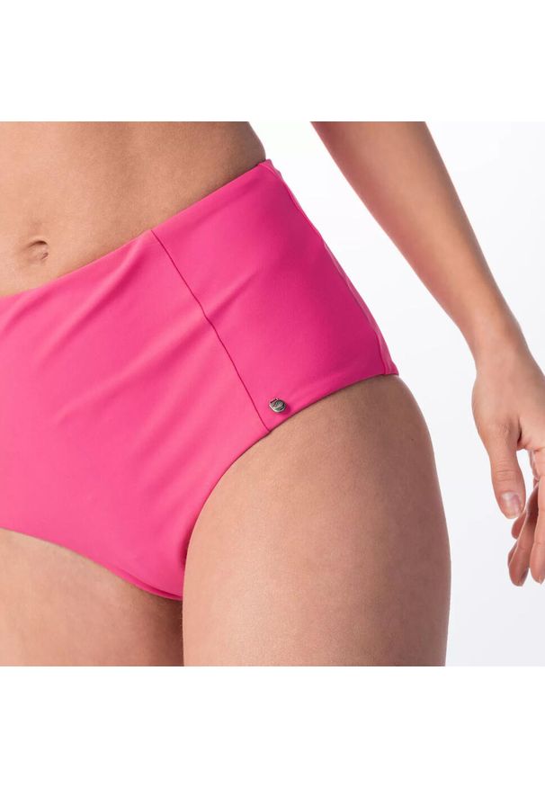 AquaWave - Dół stroju kąpielowego damski Aquawave Palima Bottom. Kolor: czerwony, wielokolorowy, różowy