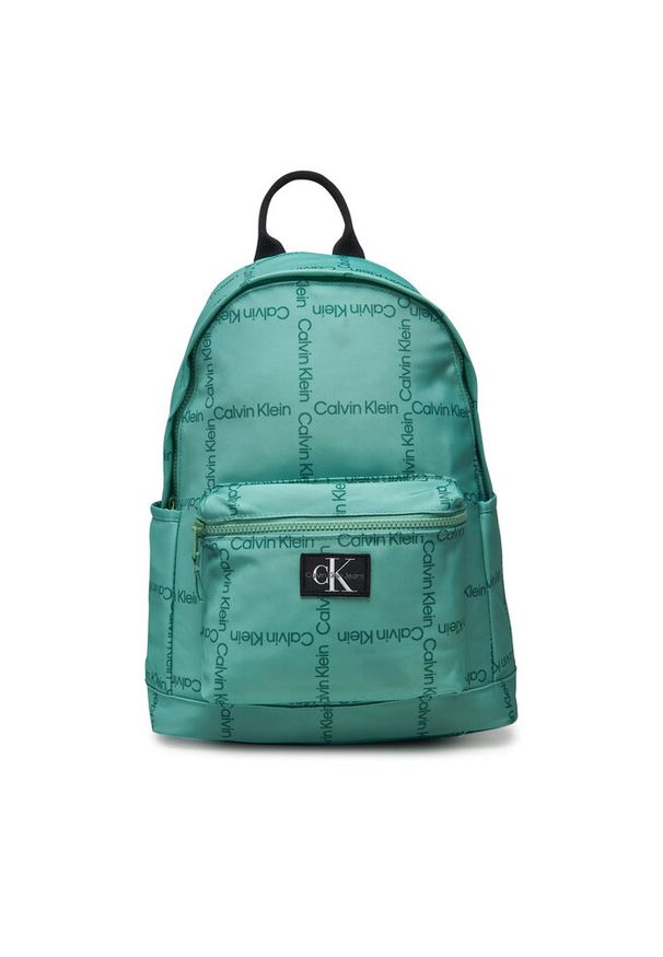 Plecak Calvin Klein Jeans. Kolor: zielony