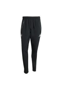Adidas - Spodnie Arsenal Tiro 25 Competition Vis Tech Travel. Kolor: czarny. Materiał: dresówka. Sport: piłka nożna
