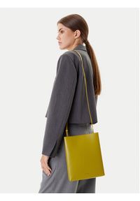 Calvin Klein Torebka Line Ns Crossbody Lth Bag LV04F3005G Zielony. Kolor: zielony. Materiał: skórzane #5