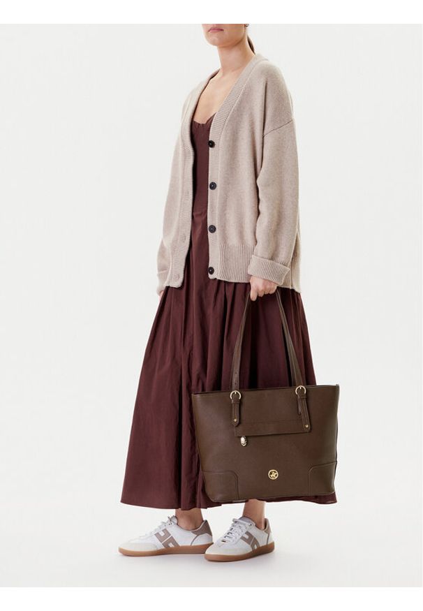 Beverly Hills Polo Club Torebka CEO-BHPC-C-007-08 Brązowy. Kolor: brązowy