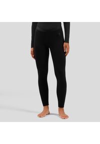 Odlo - Legginsy termoaktywne damskie ODLO Merino 160 BL Bottom Long. Kolor: czarny. Sezon: lato. Sport: turystyka piesza #1