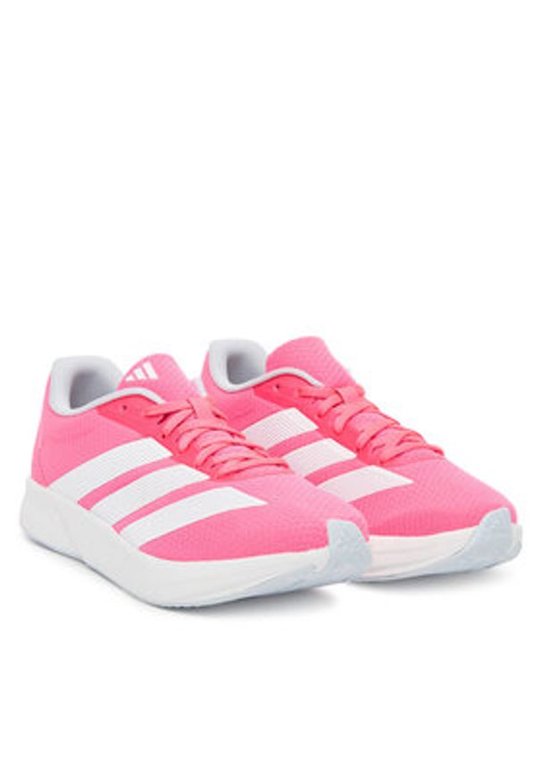 Adidas - adidas Buty do biegania Duramo RC2 JR4889 Różowy. Kolor: różowy. Materiał: materiał