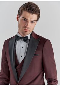 Pako Lorente - PAKO LORENTE – Marynarka smokingowa P22SF-3S-004-D-S. Okazja: na wesele, na ślub cywilny. Materiał: poliester, wiskoza #7