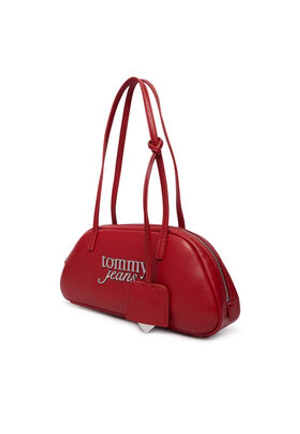 Tommy Jeans Torebka Tjw Bold Shoulder Bag AW0AW18787 Brązowy. Kolor: brązowy. Materiał: skórzane