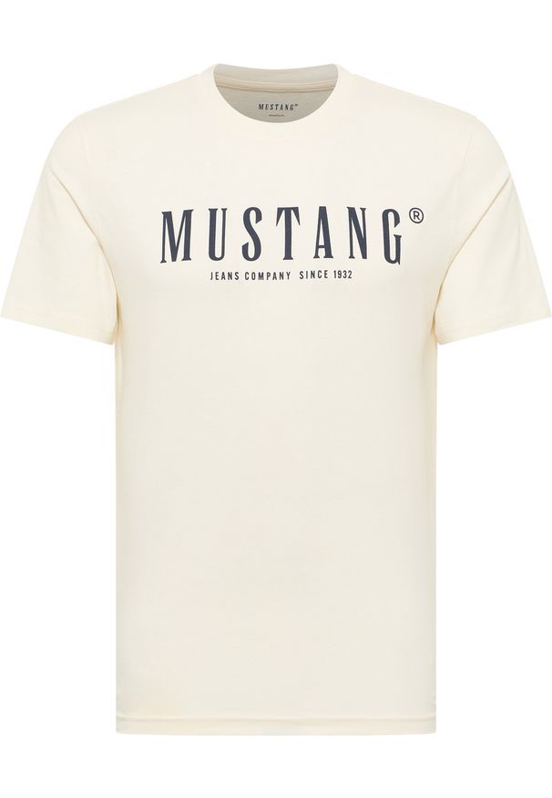 Męski T-Shirt Mustang Style Austin Whisper White 1016853 2013