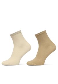 TOMMY HILFIGER - Skarpety krótkie Tommy Hilfiger. Kolor: beżowy #1
