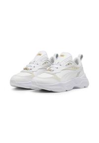 Buty Sportowe Damskie Puma Cassia Lux. Kolor: biały. Sport: turystyka piesza