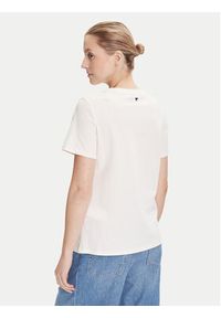 Weekend Max Mara T-Shirt Guglia 2525976031 Écru Regular Fit. Materiał: bawełna #4