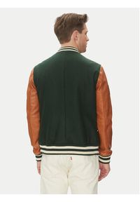 Serge Pariente Kurtka bomber Varsity Bomber Zielony Regular Fit. Kolor: zielony. Materiał: wełna, syntetyk #5