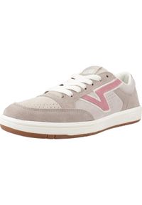 Tenisówki Vans Model Lowland Cc Court Vibe Kolor Szary. Kolor: szary. Materiał: tkanina
