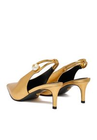 Gino Rossi - GINO ROSSI Czółenka CEO-ROSE-LT2678-1-N Złoty. Kolor: złoty. Materiał: skóra #3