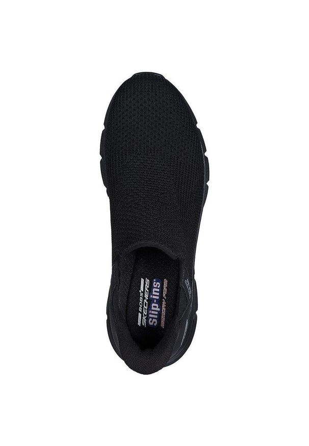 skechers - Buty do chodzenia męskie Skechers Arch Fit Footsteps Day Dream. Kolor: czarny. Materiał: materiał, syntetyk, tkanina. Sport: turystyka piesza