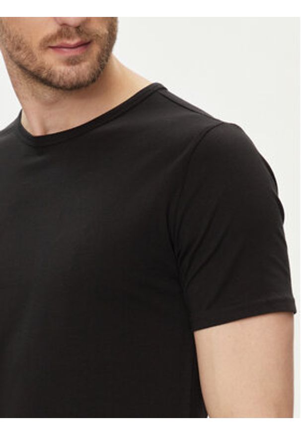 TOMMY HILFIGER - Tommy Hilfiger Komplet t-shirtów UM0UM03138 Czarny Regular Fit. Kolor: czarny. Materiał: bawełna