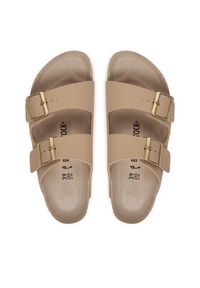 Birkenstock Klapki Arizona 1031438 Beżowy. Kolor: beżowy. Materiał: skóra #3