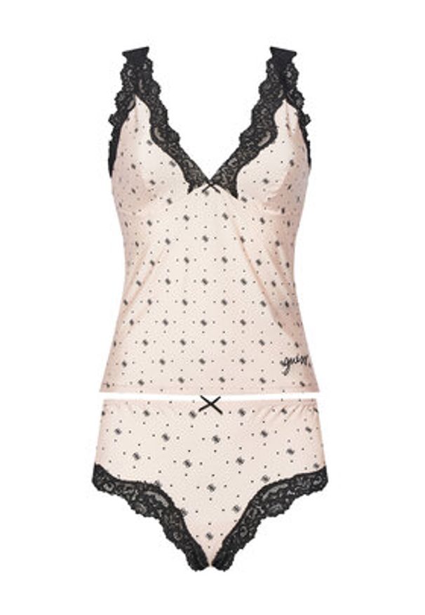 Guess Komplet bielizny O4BG01 KCF20 Różowy. Kolor: różowy. Materiał: syntetyk