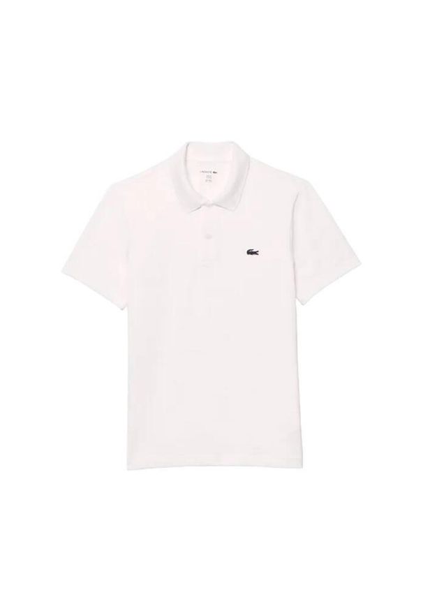 Polo Lacoste Core Performance. Typ kołnierza: polo. Kolor: biały