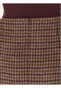 Weekend Max Mara Spódnica trapezowa Vata 2525106072 Brązowy Regular Fit. Kolor: brązowy. Materiał: wełna