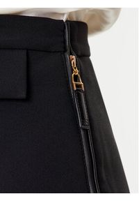 Elisabetta Franchi Spodnie materiałowe PA-121-56E2-V380 Czarny Regular Fit. Kolor: czarny. Materiał: syntetyk #5