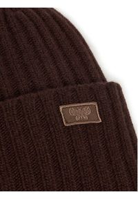 Weekend Max Mara Czapka Ritmo 2525576035 Brązowy. Kolor: brązowy. Materiał: wełna, materiał