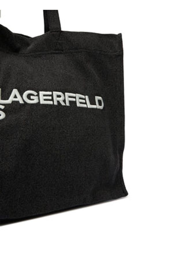Karl Lagerfeld Jeans Torebka B1W50045 Czarny. Kolor: czarny