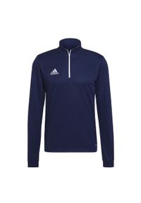 Bluza piłkarska męska Adidas Entrada 22 Training Top. Kolor: niebieski. Sport: piłka nożna