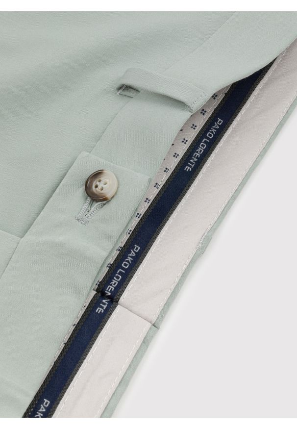 Pako Lorente - Spodnie garniturowe w kolorze pistacjowym P22SF-6G-018-M-S. Kolor: zielony. Materiał: poliester, elastan, wiskoza