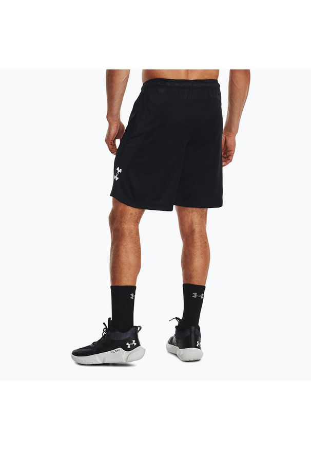Spodenki koszykarskie męskie Under Armour Heatwave Hoops. Kolor: czarny. Sport: koszykówka