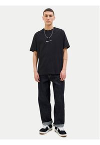 Jack & Jones - Jack&Jones T-Shirt Norrebro 12282892 Czarny Relaxed Fit. Kolor: czarny. Materiał: bawełna #7