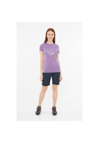 Viking - T-shirt damski VIKING Lenta Bamboo Light Lady. Kolor: fioletowy