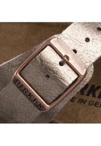Birkenstock Japonki Gizeh Bs 1016145 Brązowy. Kolor: brązowy. Materiał: skóra