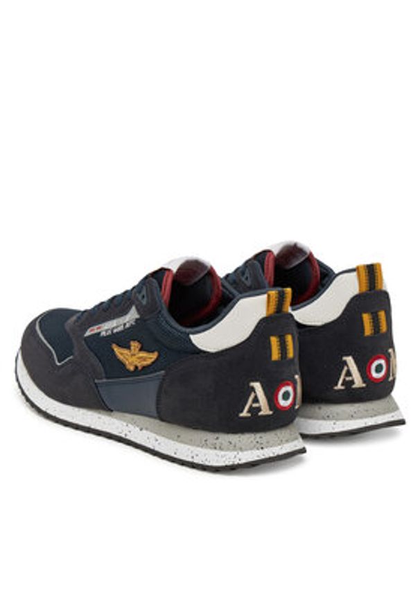 Aeronautica Militare Sneakersy 251SC288CT3545 Granatowy. Kolor: niebieski. Materiał: zamsz, skóra