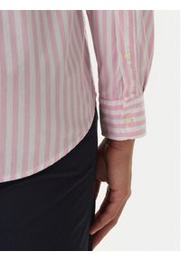 TOMMY HILFIGER - Tommy Hilfiger Koszula MW0MW42440 Różowy Regular Fit. Kolor: różowy. Materiał: bawełna #4