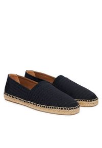 Emporio Armani Espadryle EM005853 AF25529 MB418 Granatowy. Kolor: niebieski. Materiał: materiał #6