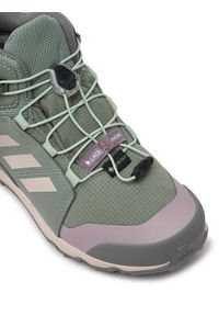 Adidas - adidas Trekkingi Terrex Mid GORE-TEX JI1356 Zielony. Kolor: zielony. Materiał: materiał #6
