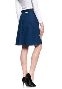 Lee - DAMSKA SPÓDNICA JEANSOWA LEE BELTED SKIRT L38IKE36 112108212. Materiał: jeans #5