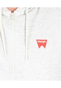 Wrangler - WRANGLER ZIP THRU HOODIE MĘSKA BLUZA ROZPINANA LOGO OAT MELE W664HAC17 #3