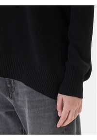 Kontatto Sweter 3M0822C Czarny Relaxed Fit. Kolor: czarny. Materiał: syntetyk #6
