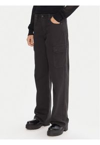G-Star RAW - G-Star Raw Spodnie materiałowe Cargo D27017-5126 Czarny Slim Fit. Kolor: czarny. Materiał: bawełna
