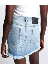 ONETEASPOON - Jeansowa spódnica Salty Dog. Stan: podwyższony. Kolor: niebieski. Materiał: jeans #5