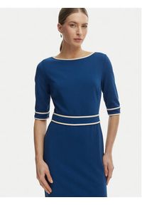 Rinascimento Sukienka koktajlowa CFC0127991003 Niebieski Slim Fit. Kolor: niebieski. Materiał: syntetyk. Styl: wizytowy #5