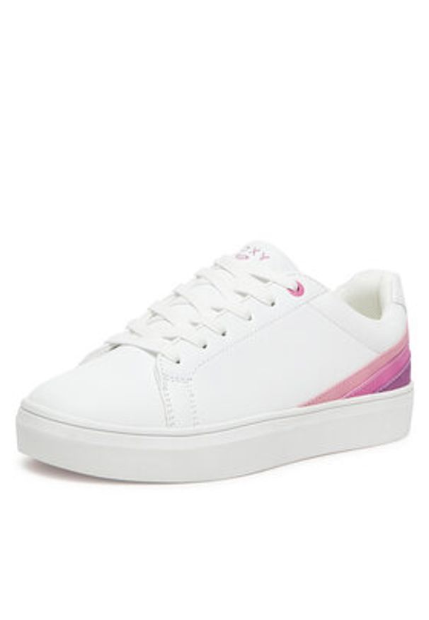 Roxy Sneakersy V12-903 Biały. Kolor: biały. Materiał: syntetyk, materiał