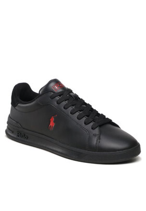 Polo Ralph Lauren Sneakersy Hrt Ct Ii 809900935002 Czarny. Kolor: czarny. Materiał: skóra