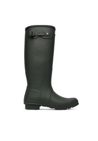 Hunter Kalosze Original Tall WFT1000RMA Zielony. Kolor: zielony. Materiał: kauczuk