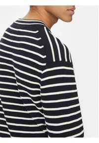 TOMMY HILFIGER - Tommy Hilfiger Sweter Breton MW0MW38944 Granatowy Regular Fit. Kolor: niebieski. Materiał: bawełna #4