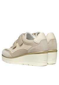 Geox Sneakersy D Ilde D55RAA 05422 C1SH6 Beżowy. Kolor: beżowy. Materiał: skóra