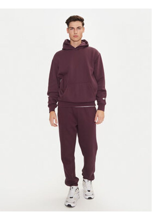 Champion Bluza 220423 Fioletowy Regular Fit. Kolor: fioletowy. Materiał: bawełna