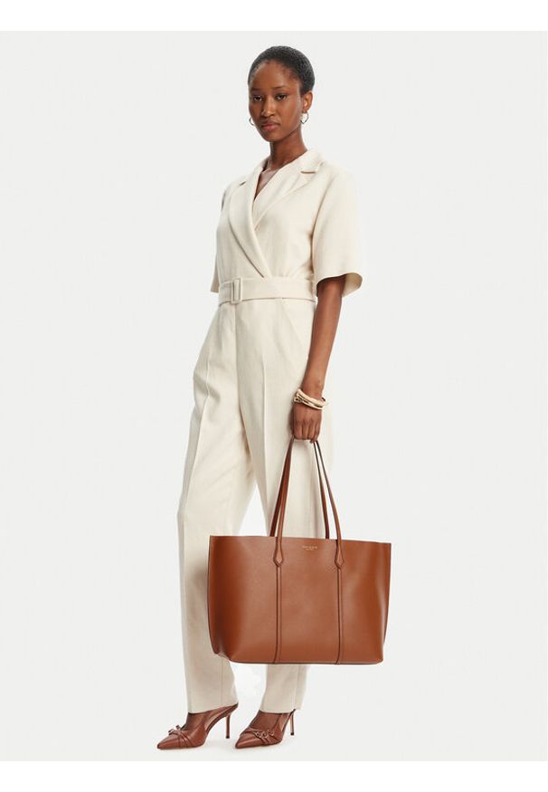 Tory Burch Torebka Perry 177235 Brązowy. Kolor: brązowy. Materiał: skórzane
